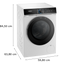 Siemens WG44B2FCB - Wasmachine - 9 kg - 1400 tpm - A - Wifi - Stoomfunctie