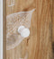 vidaXL - Dressoir - 90x33,5x75 - cm - massief - mangohout