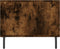 vidaXL - Salontafel - 90x50x40 - cm - bewerkt - hout - gerookt - eikenkleurig