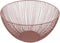 Point-Virgule - Wire - Fruitschaal - Fruitmand - Metaal – Oud roze ø 25 cm H 14cm