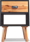vidaXL - Nachtkastje - 40x30x57 - cm - massief - acaciahout