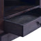vidaXL - Tv-hoekmeubel - 80x40x49 - cm - massief - mahoniehout - lichtzwart