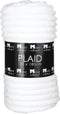 In the Mood Lorens Fleece Plaid - L180 x B130 cm - Polyester - Off White