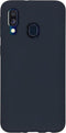 Accezz Samsung Galaxy A40 - Liquid Silicone Backcover - Donkerblauw