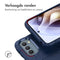 imoshion Hoesje Geschikt voor Motorola Moto G41 / Moto G31 Hoesje Siliconen - imoshion Rugged Shield Backcover - Blauw