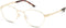 Heren Brillenframe Porsche P8369-B Gouden