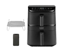 Cosori CAF-DC121-ADER - Dubbel 10,8 l Heteluchtfriteuse - Vrijstaand - Zwart