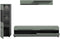 Furnilux Canu - Wandcombinatie incl. verlichting - 33x221x141cm - Smoke Green
