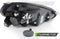 Koplamp links - voor Fiat Grande Punto 2005-2008 - TYC - grijs
