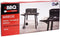 ProGarden Houtskoolbarbecue 86,5 cm zwart
