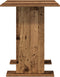 vidaXL - Eettafel - Oud - Hout - 110x60x75 - cm - Bewerkt - Hout