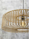 GOOD&MOJO Wandlamp Bromo - Bamboe Zwart/Naturel - 105x60x55cm - Binnen Scandinavisch,Bohemian