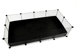 C&C modulaire kooi 4x2 145 x 75 cm zwart