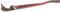 C&D Sorteerdoos Instelbare stalen koevoet 209 SB/25` - 1 stuks