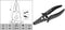 C.K Ecotronic T3895 ESD Striptang 0.8 tot 2.6 mm