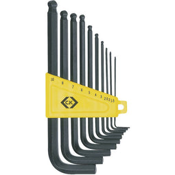 Inbusschroevendr.set/K-kop 10dlg metr.