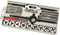 C.K T4032 Schroefdraadsnijderset 21-delig Metrisch M3, M4, M5, M6, M8, M10, M12