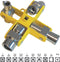 C.K T4451-2 Schakelkastsleutel 1 stuk(s)