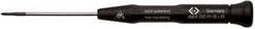 C.K T4882X00ESD ESD Kruiskop schroevendraaier PH 00 Koplengte: 60 mm DIN EN 61340-2