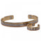 C., T. - Magneet Armband of Ring - Serie - Driekleurig - Zilverkleurig, Goudkleurig & Rosékleurig