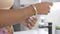 C., T. - Magneet Armband of Ring - Serie - Driekleurig - Zilverkleurig, Goudkleurig & Rosékleurig