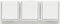 N & L 22491 Compleet Opbouwdoos spatwaterdicht Wit 1 stuk(s)