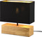RL LIVE YOUR LIGHT REALITY Woody - Tafellamp - Dimbaar - Bruin/Zwart