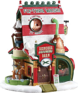 Lemax - Reindeer Grooming Barn