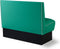 Bel Air Dinerbank Single Booth HW-120 Turquoise