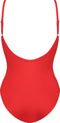 CYELL Scarlett - Dames Badpak - Overslag look - Rood - Maat 75D