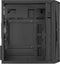 Aerocool CS-107 - Mini-Tower Gaming PC - 1x 120mm fan - Zwart