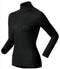 Odlo Ondershirt Ladies Lange Mouw Col Warm Zwart Maat Xxl
