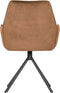 Showroom leegverkoop: Woood amber eetkamerstoel fluweel karamel set van 2 - Showroom leegverkoopStoelen - Polyester - 88x60x61cm