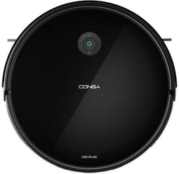 Cecotec Conga 2499 - Robotstofzuiger - 3 l - Zwart - Wifi - 2100 Pa - 160 min looptijd