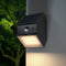 V-TAC VT-11025CCT-B - Solar Wandlamp - PIR Sensor - IP65 Waterdicht - Zwart - 2.5W - 300 Lumen