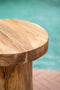 The Inti bijzettafel naturel 30cm