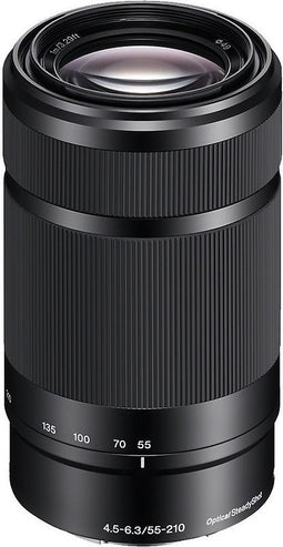 Sony E 55-210 mm F4.5-6.3 49 mm filter (geschikt voor Sony E-mount) zwart