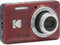 Kodak FZ55 - Digitale camera - 5x optische zoom 28 mm groothoeklens - Rood