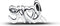 Pandora Moments Dames Bedel Zilver - Zilverkleurig