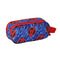 Pennenetui met 2 vakken The Avengers Rood Donkerblauw 21 x 8 x 6 cm 3D
