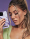 iDeal of Sweden Lavender Satin - Back Cover - Krasbestendig - Paars