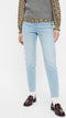 Pieces PCLEAH MOM HW ANK LB160-BA/NOOS BC - Dames Jeans - Hoge taille - Maat XS