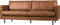 BePureHome Rodeo Bank 2-Zits - Recycle Leer - Cognac - 83x230x88