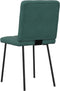 vidaXL - Eetkamerstoelen - 2 - st - fluweel - donkergroen