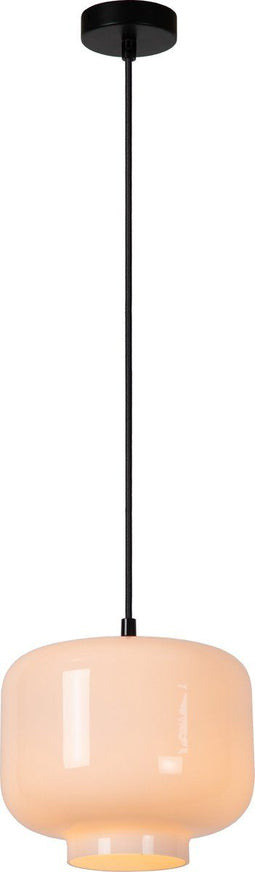 Lucide MEDINE - Hanglamp - Ø 25 cm - In hoogte verstelbaar - Opaal