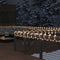 vidaXL - Lichtslinger - met - 240 - LED's - warmwit - 10 - m - PVC