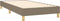 vidaXL - Bedframe - zonder - matras - 80x200 - cm - stof - taupe