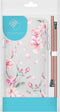 iMoshion iPhone 11 Pro - Hoesje met Koord - Verstelbaar Koord - Roze Blossom Watercolor