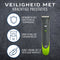 Veet Men Total Pro Intieme Trimmer - Scheerapparaat voor Lichaam Baard en Schaamhaar - 100% Waterdicht en Veilig voor Gevoelige Zones - Grijs Groen