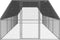vidaXL - Kippenhok - 3x10x2 - m - gegalvaniseerd - staal